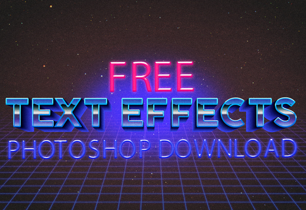 psd text effects download